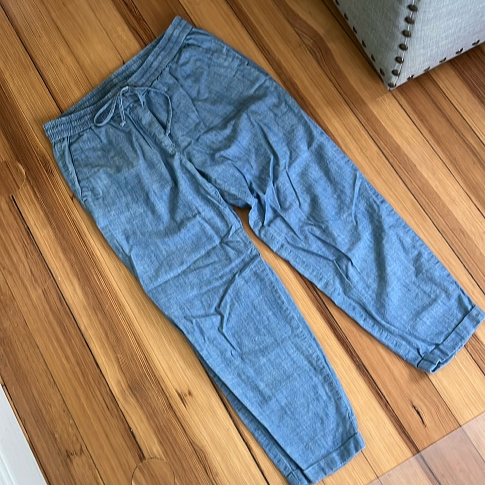 Airy cotton pants by JCrew